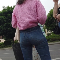 Jeans bubble cutie