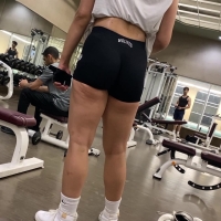 Sexy gym booty