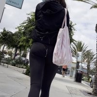 Slim girl creamed