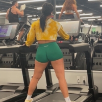 Huge gym booty