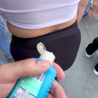 Big booty girl creamed