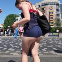 Cheeky teenie