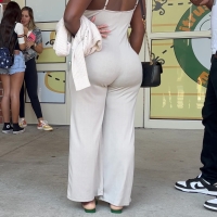Ebony milf bubble