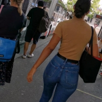 Great ass in tight jeans