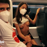 Public sex on a train