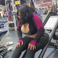 Huge gym titties