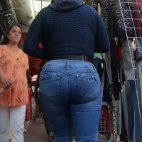 Round booty milf