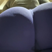 Blue leggings PAWG