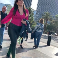 Leather pants as