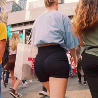 Spandex blonde
