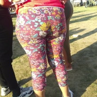 Thick floral booty