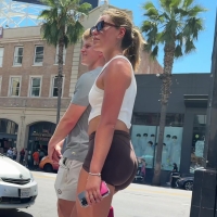 Brown spandex babe