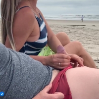 Quickie on the beach