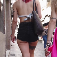 Red haired chick