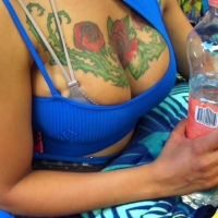 Sexy street vendor