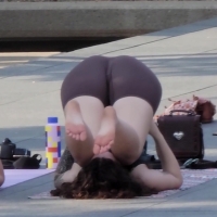 Hot yoga girls
