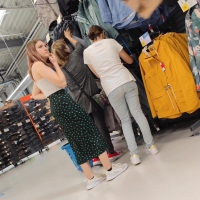 Two cute teens