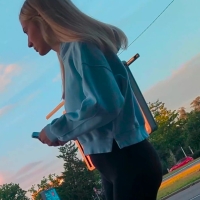 Slim blonde