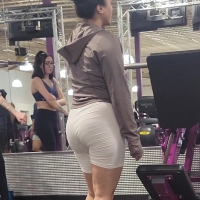 White shorts PAWG