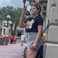 Latina milf at Disney