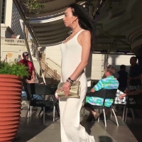 Hot see through dress