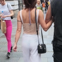 Slim tattooed chick