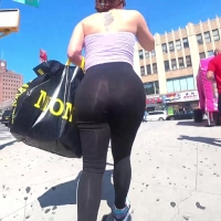 Sun lit booty