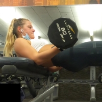 Hot gym blonde (part 2)