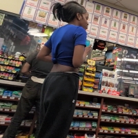Ebony in sweats