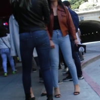 Blue jeans Asians