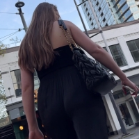 Black pants beauty