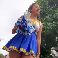 Cheeky cheerkeader