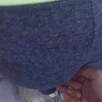 Girl getting groped in leggings