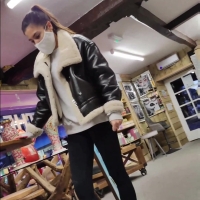 Attractive lady bending (1080p)