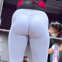 Asian gym booty and vtl