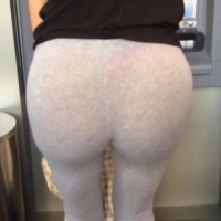Bubble and red thong