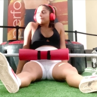 Latina baddie tease