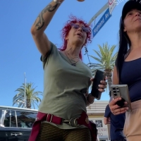 Red haired Tik Tok chick