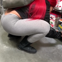 Red haired ebony