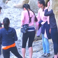 Asian sisters
