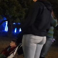 Milf ass in jeans