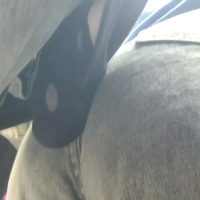 Rubbing on booty
