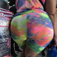 Colorful Latina BBW