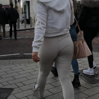 Hot blonde ass