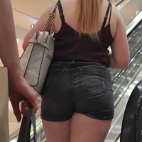 Thick girl in denim