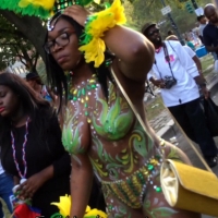 Jamaican carnival babe