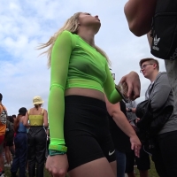 Hot spandex raver