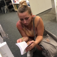 Bookstore babe