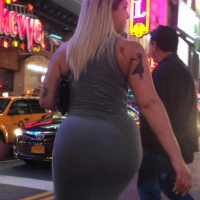 Big booty blonde