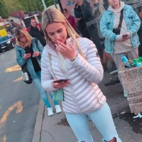 Blonde milf
